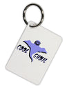 Cool Ghoul Aluminum Keyring Tag-Keyring-TooLoud-White-Davson Sales