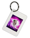 Astronaut Cat Aluminum Keyring Tag-Keyring-TooLoud-White-Davson Sales