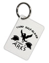 Camp Half Blood Cabin 5 Ares Aluminum Keyring Tag by TooLoud-Keyring-TooLoud-White-Davson Sales