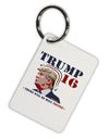 Trump - Hell Toupee Aluminum Keyring Tag-Keyring-TooLoud-White-Davson Sales