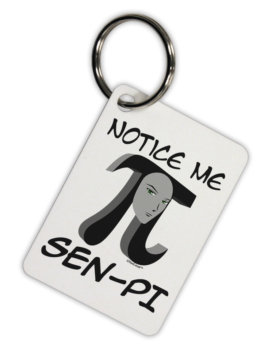 Notice Me Sen-Pi Aluminum Keyring Tag-Keyring-TooLoud-White-Davson Sales