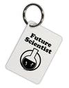 Future Scientist Aluminum Keyring Tag-Keyring-TooLoud-White-Davson Sales