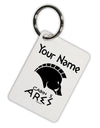 Personalized Cabin 5 Ares Aluminum Keyring Tag by TooLoud-Keyring-TooLoud-White-Davson Sales