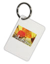 Colorado - Autumn Text Aluminum Keyring Tag-Keyring-TooLoud-White-Davson Sales