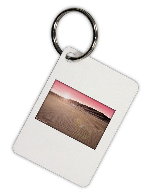 Victor Mines Pink Sunrise Aluminum Keyring Tag-Keyring-TooLoud-White-Davson Sales