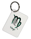 Virgo Symbol Aluminum Keyring Tag-Keyring-TooLoud-White-Davson Sales