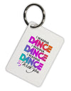 I Wanna Dance With You Aluminum Keyring Tag-Keyring-TooLoud-White-Davson Sales