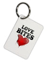 Love Bites Aluminum Keyring Tag-Keyring-TooLoud-White-Davson Sales