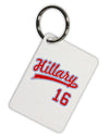 Hillary Jersey 16 Aluminum Keyring Tag-Keyring-TooLoud-White-Davson Sales