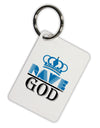 Rave God Aluminum Keyring Tag-Keyring-TooLoud-White-Davson Sales