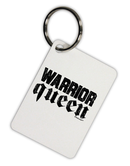 Warrior Queen Script Aluminum Keyring Tag-Keyring-TooLoud-White-Davson Sales