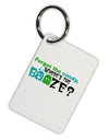 Where's The Booze Aluminum Keyring Tag-Keyring-TooLoud-White-Davson Sales