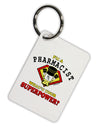 Pharmacist - Superpower Aluminum Keyring Tag-Keyring-TooLoud-White-Davson Sales