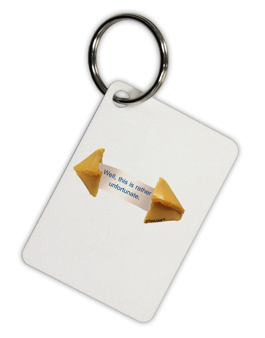 Unfortunate Cookie Aluminum Keyring Tag-Keyring-TooLoud-White-Davson Sales