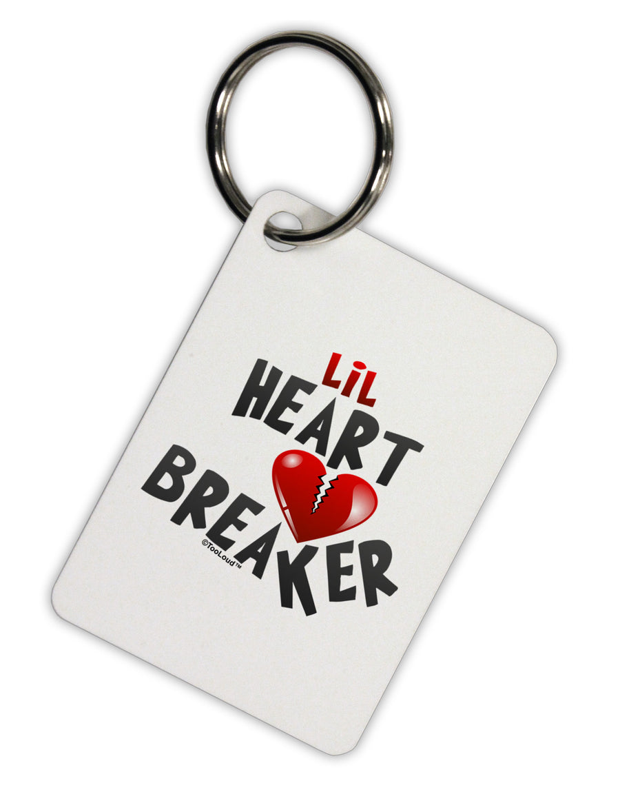 Lil Heart Breaker Aluminum Keyring Tag-Keyring-TooLoud-White-Davson Sales