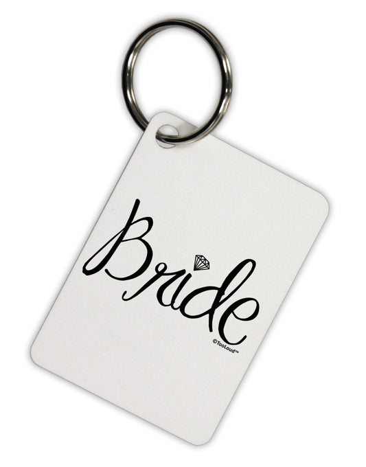 Bride Design - Diamond Aluminum Keyring Tag-Keyring-TooLoud-White-Davson Sales