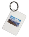 Pikes Peak Aluminum Keyring Tag-Keyring-TooLoud-White-Davson Sales