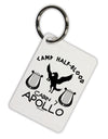Cabin 7 Apollo Camp Half Blood Aluminum Keyring Tag
