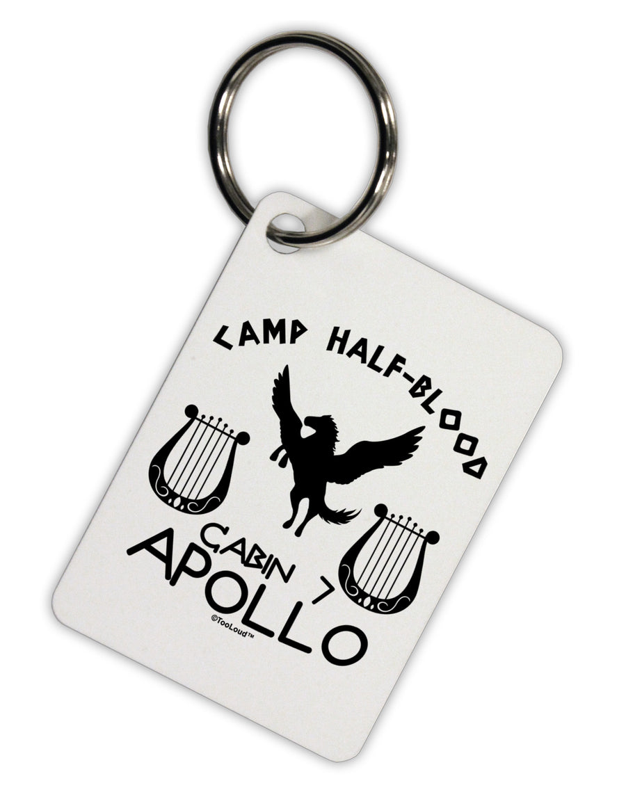 Cabin 7 Apollo Camp Half Blood Aluminum Keyring Tag-Keyring-TooLoud-White-Davson Sales