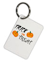 Trick or Treat Pumpkins Aluminum Keyring Tag-Keyring-TooLoud-White-Davson Sales