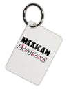 Mexican Princess - Cinco de Mayo Aluminum Keyring Tag by TooLoud-Keyring-TooLoud-White-Davson Sales