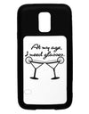 At My Age I Need Glasses - Margarita Black Jazz Kindle Fire HD Cover by TooLoud-TooLoud-Black-White-Davson Sales