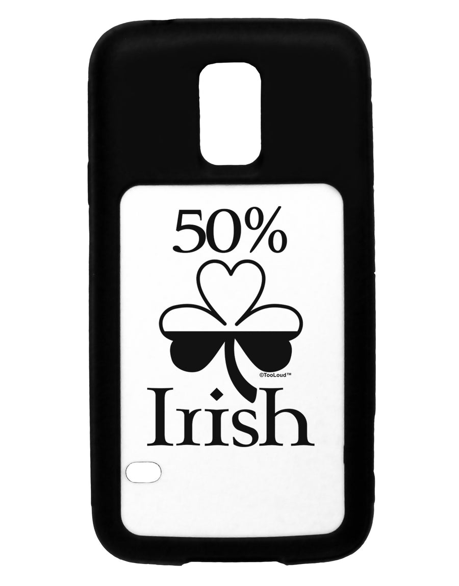 50 Percent Irish - St Patricks Day Black Jazz Kindle Fire HD Cover by TooLoud-TooLoud-Black-White-Davson Sales