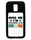 Kiss Me I'm Pretending to Be Irish Black Jazz Kindle Fire HD Cover by TooLoud-TooLoud-Black-White-Davson Sales