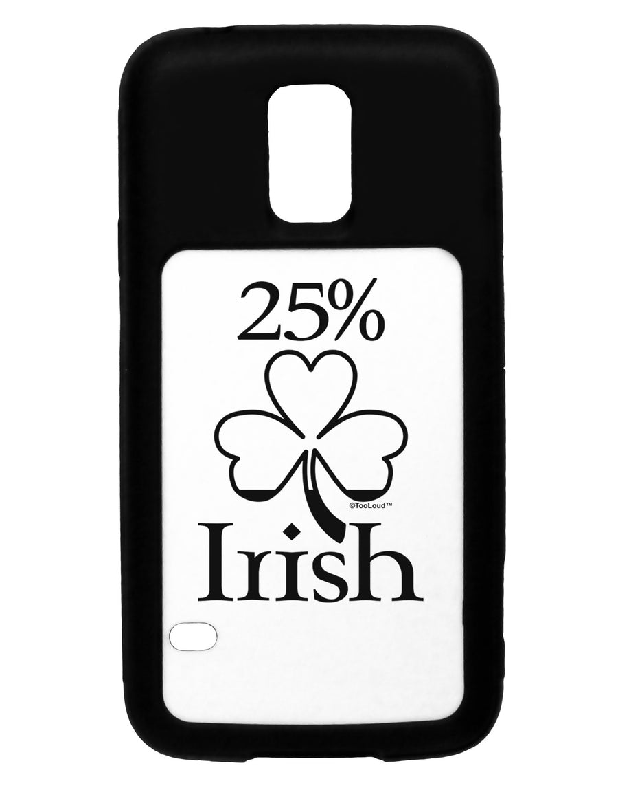 25 Percent Irish - St Patricks Day Black Jazz Kindle Fire HD Cover by TooLoud-TooLoud-Black-White-Davson Sales