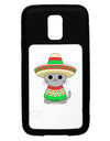 Cat with Sombrero and Poncho Black Jazz Kindle Fire HD Cover by TooLoud-TooLoud-Black-White-Davson Sales