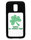 Happy St. Paddy's Day Shamrock Design Black Jazz Kindle Fire HD Cover by TooLoud-TooLoud-Black-White-Davson Sales