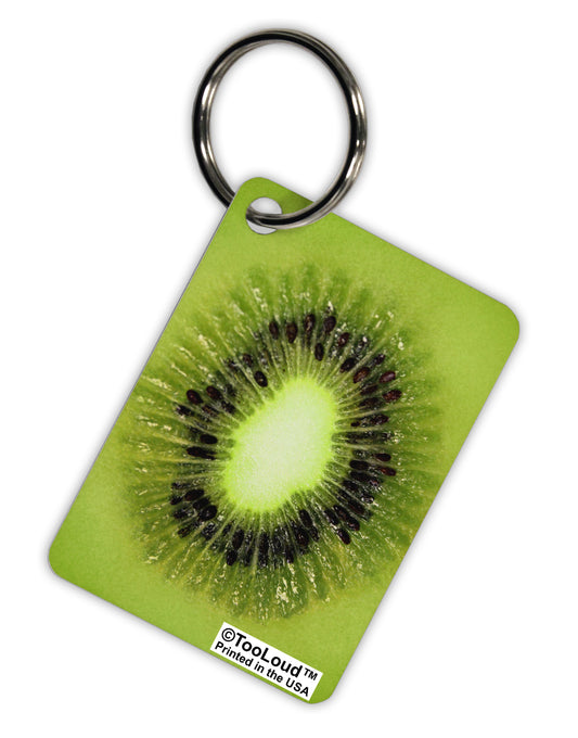 Kiwi Fruit Aluminum Keyring Tag All Over Print by TooLoud-Keyring-TooLoud-White-Davson Sales