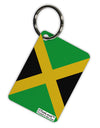 Jamaica Flag AOP Aluminum Keyring Tag All Over Print-Keyring-TooLoud-White-Davson Sales