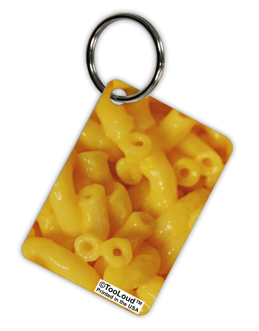 Mac And Cheese AOP Aluminum Keyring Tag by TooLoud-Keyring-TooLoud-Davson Sales