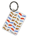 Onomatopoeia All Over Print Aluminum Keyring Tag All Over Print-Keyring-TooLoud-White-Davson Sales