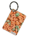 Orange and Green Cereal All Over Aluminum Keyring Tag All Over Print-Keyring-TooLoud-White-Davson Sales