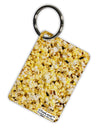 Popcorn All Over Aluminum Keyring Tag All Over Print-Keyring-TooLoud-White-Davson Sales