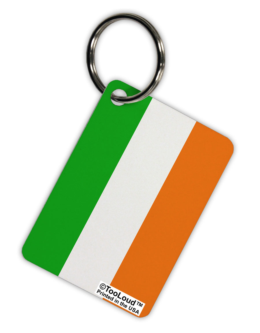 Irish Flag - Flag of Ireland Aluminum Keyring Tag All Over Print-Keyring-TooLoud-White-Davson Sales