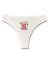 Kawaii Kitty Womens Thong Underwear-Womens Thong-TooLoud-White-X-Small-Davson Sales