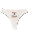 Nurse - Don't Mess With Me Womens Thong Underwear-Womens Thong-TooLoud-White-X-Small-Davson Sales