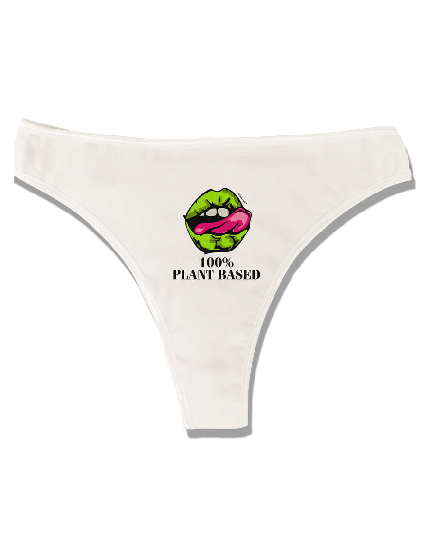 Plant Based Womens Thong Underwear-Womens Thong-TooLoud-White-X-Small-Davson Sales