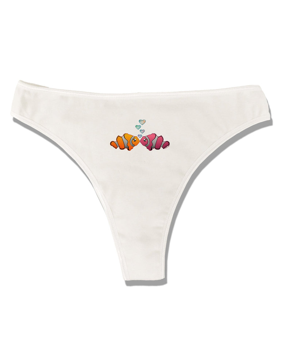 Kissy Clownfish Womens Thong Underwear