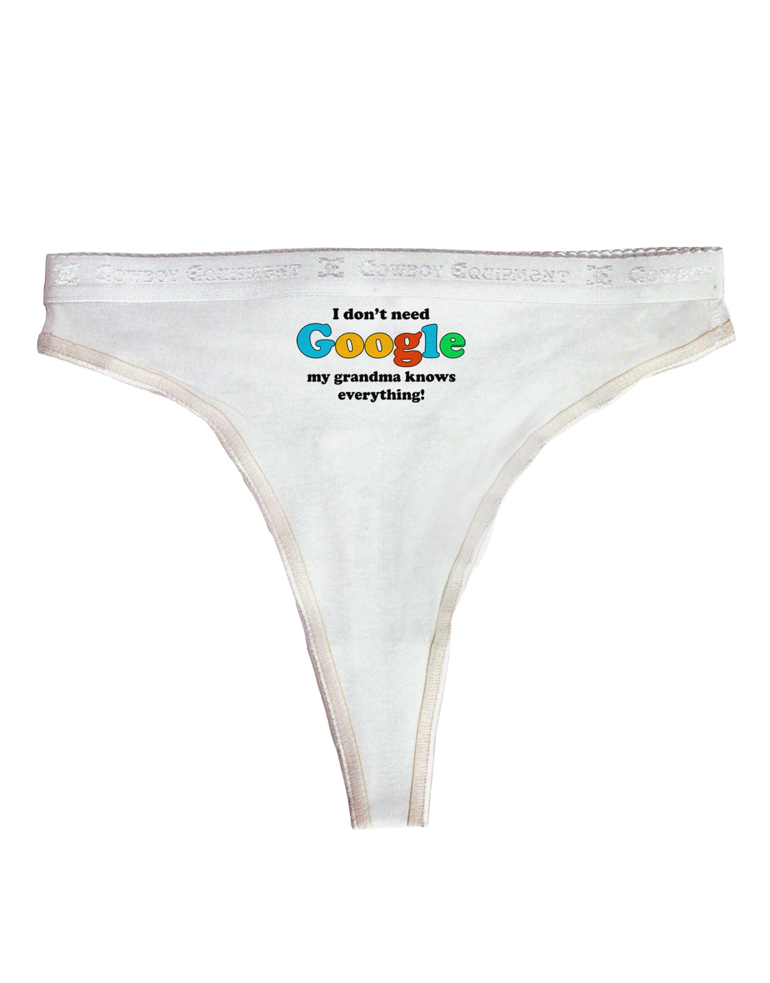 I Don't Need Google - Grandma Mens Boxer Brief Underwear - NDS WEAR