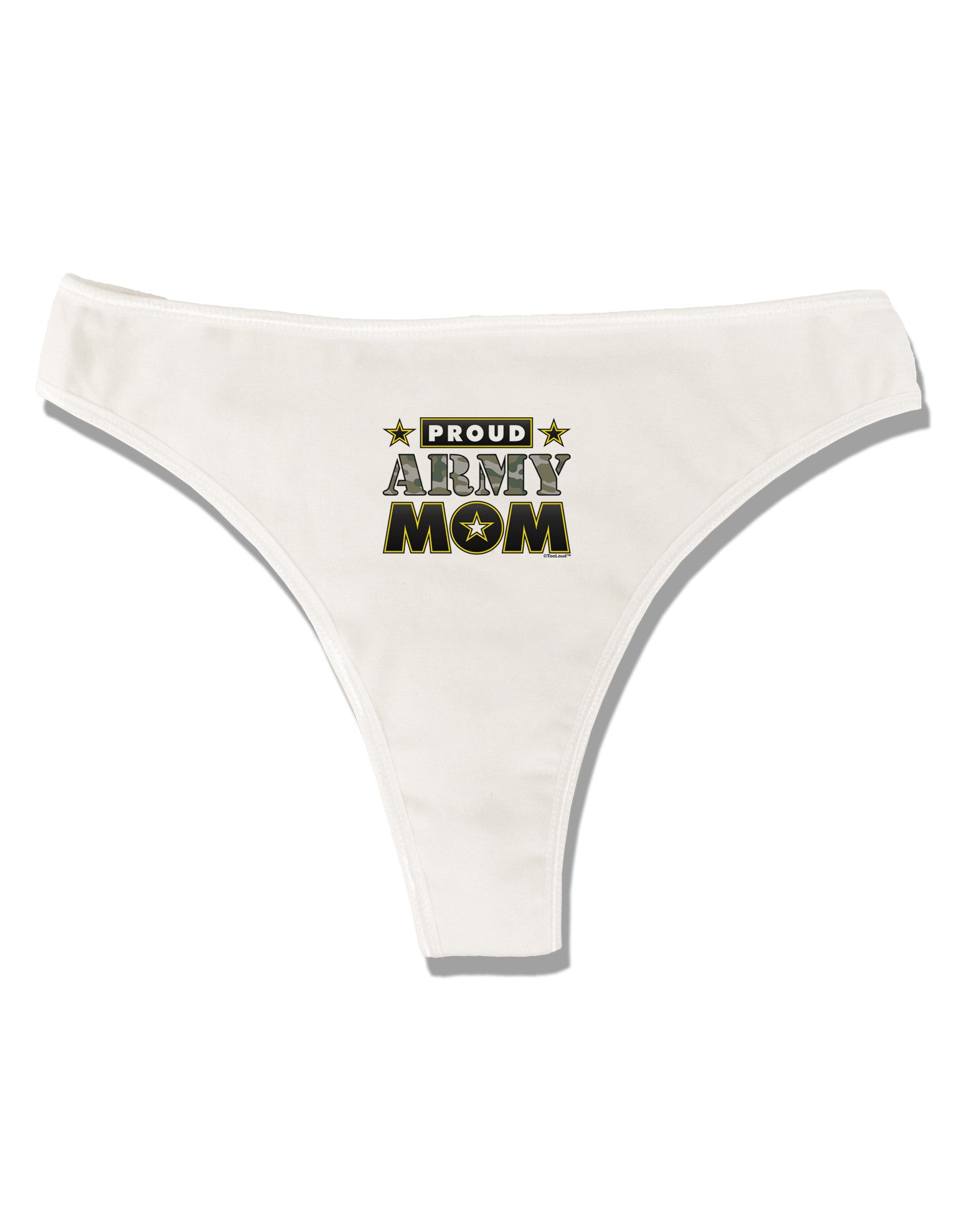 Proud Army Mom Womens Thong Underwear - Davson Sales