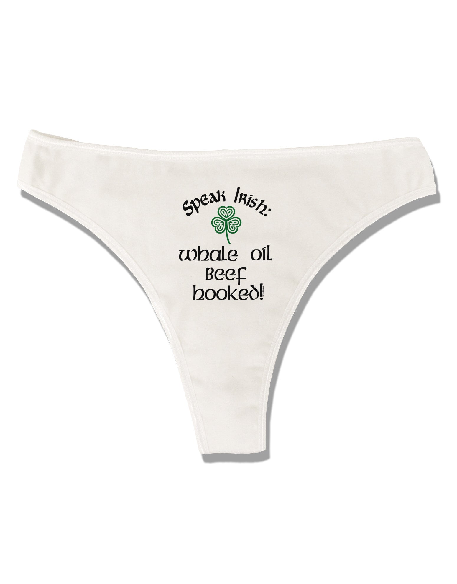 Womens St Patricks Day Thong Panties Underwear - Davson Sales