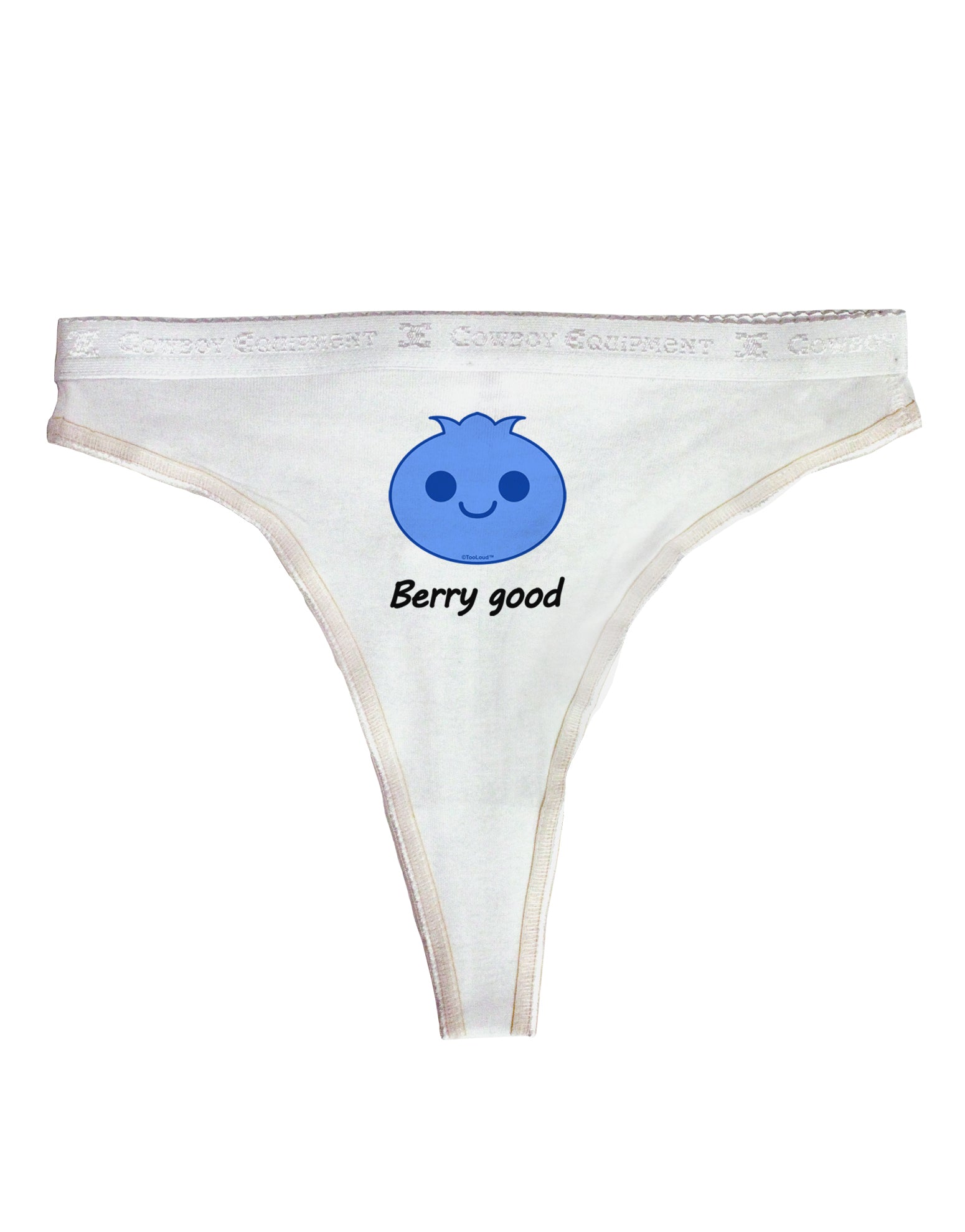 Blueberry - Berry Good Womens Thong Underwear - Davson Sales