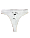 Personalized Cabin 1 Zeus Womens Thong Underwear by-Womens Thong-TooLoud-White-X-Small-Davson Sales
