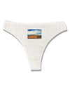 CO Beautiful View Womens Thong Underwear-Womens Thong-TooLoud-White-X-Small-Davson Sales