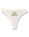4th Be With You Beam Sword 2 Womens Thong Underwear-Womens Thong-TooLoud-White-X-Small-Davson Sales