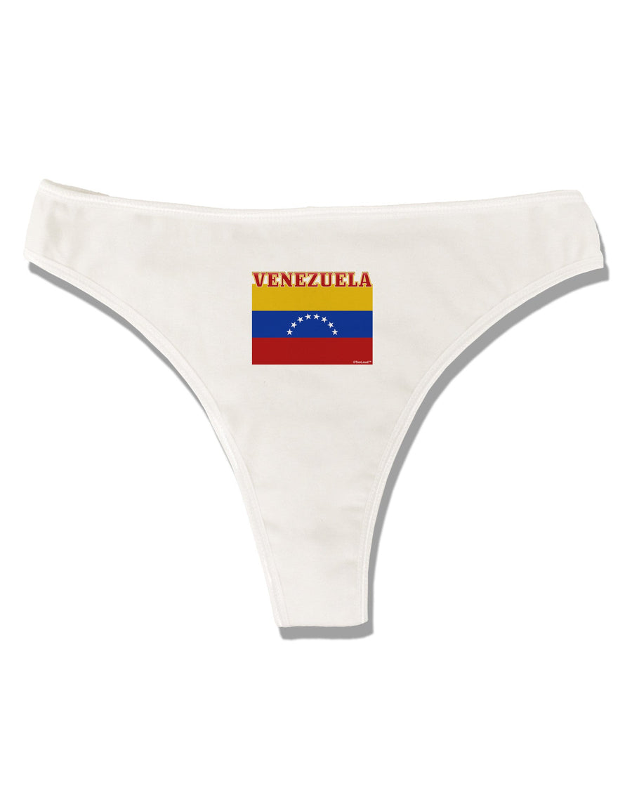 Venezuela Flag Womens Thong Underwear